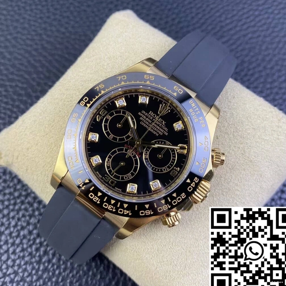 M116518ln-0046 Cosmograph Factory Bezel Rolex Ceramic Daytona Clean 1113